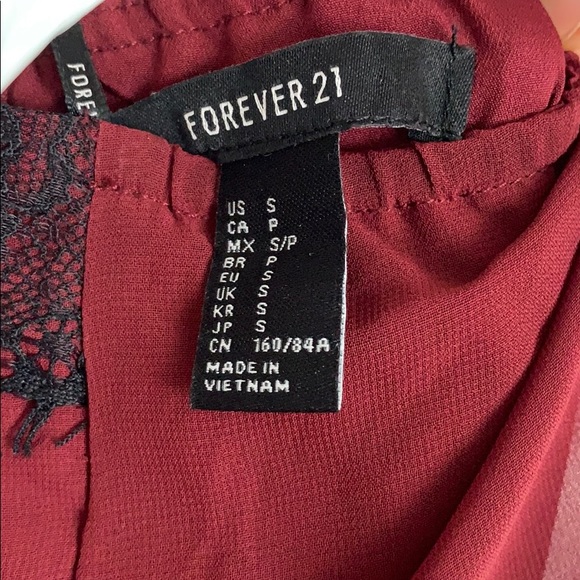 Forever 21 Lace Trimmed Halter Maxi Dress - Picture 10 of 10